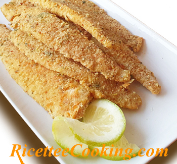 Cotolette di sogliola impanate al forno